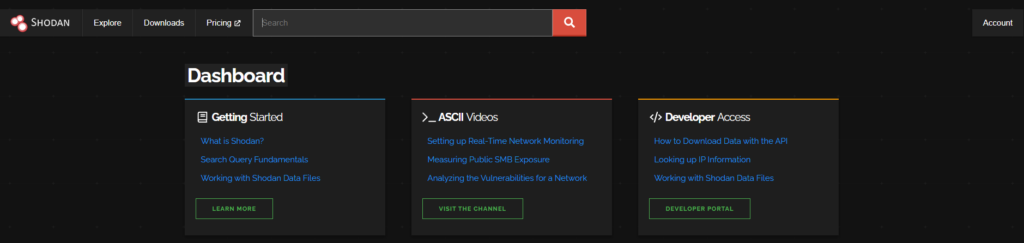 Utiliser Shodan pour l&rsquo;audit de sécurité