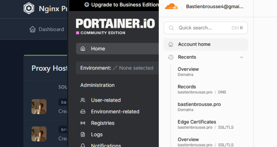 Comment Sécuriser et Manager ses Conteneurs Docker avec Portainer,Nginx Proxy Manager et Cloudflare